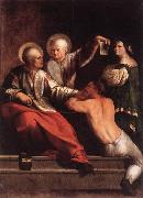 DOSSI, Dosso St Cosmas and St Damian dfg oil painting